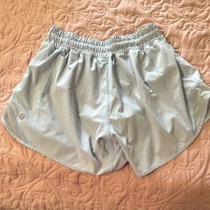 Light blue lululemon shorts 4” just never wear
